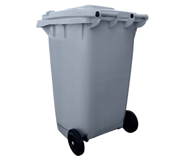 Cont Basura 360Lt Gris C/Tapa Y Ruedas 85X71X111Cm - Imagen 2