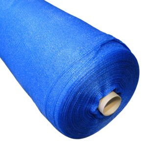 Malla Sombra Lisa 65% Azul De 2.10 X 100 Mts. Rollo 100 Mts