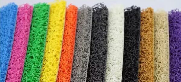 Alfombra Limpiapie Pvc Tipo Nomad Amarillo 1,20 M Ancho X 8 Mm Espesor Rollo 12 Mts