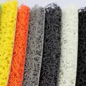 Alfombra Limpiapie Pvc Tipo Nomad Gri/ Neg 1,20 M Ancho X 8 Mm Espesor Rollo 12 Mts