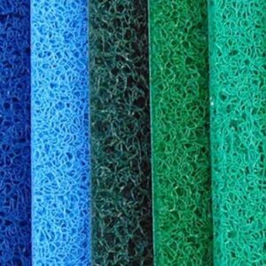 Alfombra Limpiapie Pvc Tipo Nomad Azul Rey 1,20 M Ancho X 8 Mm Espesor Rollo 12 Mts