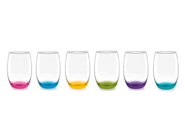 Display 6 Vasos Altos Mikonos Fondo Color 460 Cc - Imagen 3