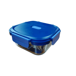 Contenedor Hermetico Vidrio Cuadrado 520Ml