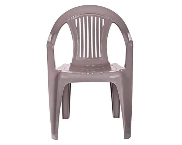 Silla Barcelona Con Brazo Taupe