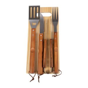 Set Parrilla Brasas 5 Pzs ( Cuchi+Ten+Esp+Pin+Tab)