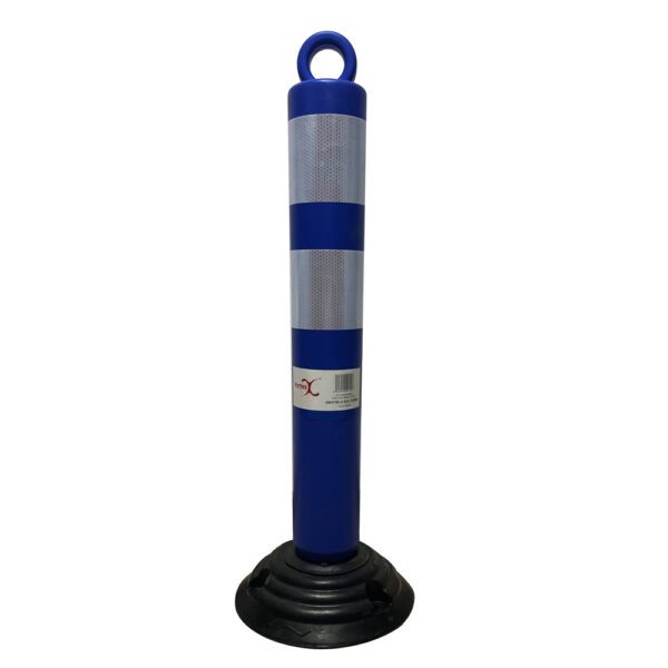 Hito Delineador Abatible Azul 830Mm