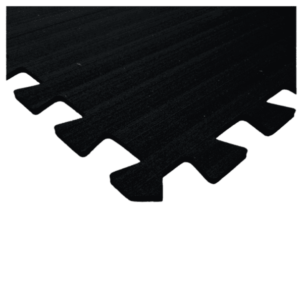 Piso Plancha Gym Epdm Puzzle 6X1000X1000Mm Neg