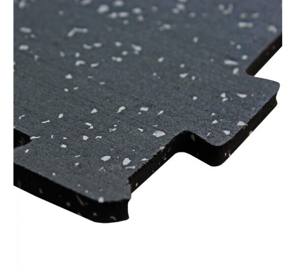 Piso Plancha Gym Epdm Puzzle 8X1000X1000Mm Ne/Bl - Imagen 2