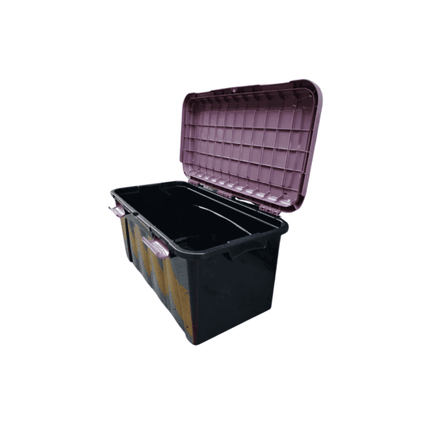 Baul Megaforte 90 Lts Morado/Negro - Imagen 2
