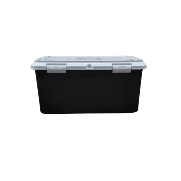 Baul Megaforte 90 Lts Gris/Negro - Imagen 3