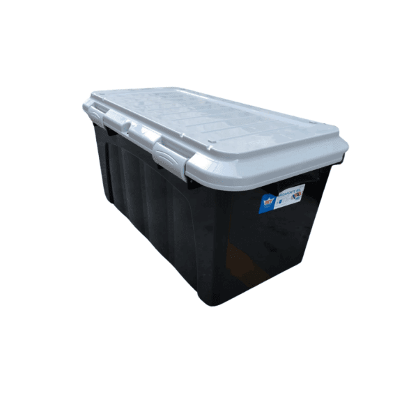 Baul Megaforte 90 Lts Gris/Negro