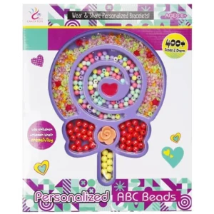 Set De Mostacillas Para Diseñar Pulseras Niña Abc Beads
