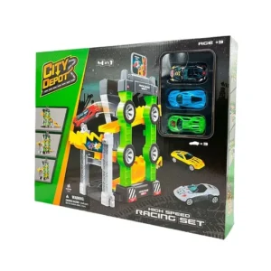 Juego De Pista  4 En 1 C/Accesorios