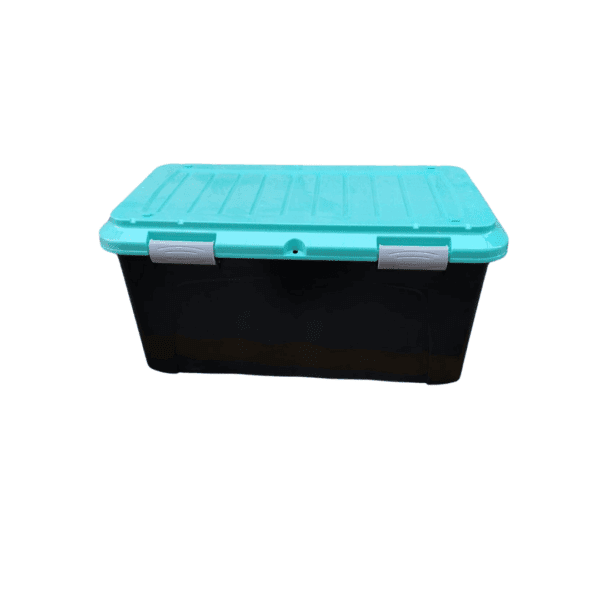 Baul Megaforte 90 Lts Turqueza/Negro