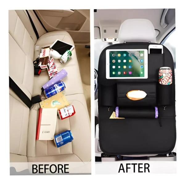 Organizador Mutibolsillo Para Asiento Trasero - Imagen 3