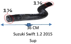 Manguera Superior-Suzuki Swift 1.2 2015 Superior -36 Cm