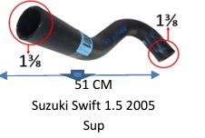 Manguera Superior-Suzuki Swift 1.5 Superior 2005 51 -Cm