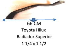 Manguera Radiador Superior-Toyota Hilux Radiador Superior -66 Cm