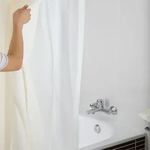 Forro De Baño Peva Con Imán + 12 Ganchos Plásticos