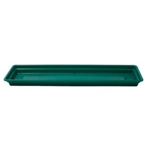 Plato De Maceta Rectangular Dura Kotta 59Cm / Verde