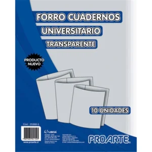 FORRO PROARTE  UNIVER.TRANS.P.BOLSA 10un CAJA PDQ