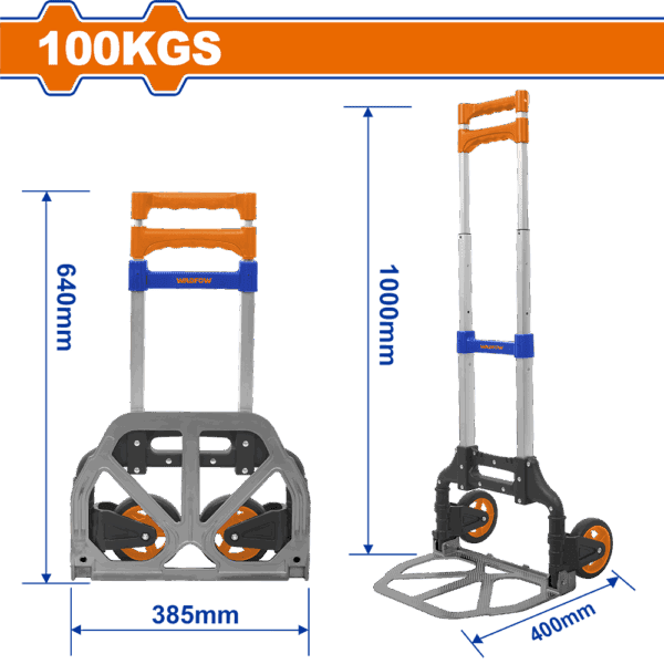 Carro De Carga Yegua 100Kg Plegable