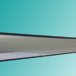 Moldura Pasa Rueda Cromada Grande 13 Mm Rollo 20 Mts