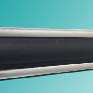 Moldura Cromada De Negro 5/8 Rollo 20 Mts