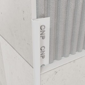 Perfil Esquinero Encuentro Pvc 10Mm Blanco (T2.5Mt)