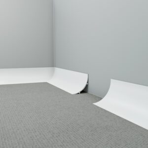 Perfil Guardapolvo Retorno Sanitario Pvc 50Mm Blanco (T3Mt)